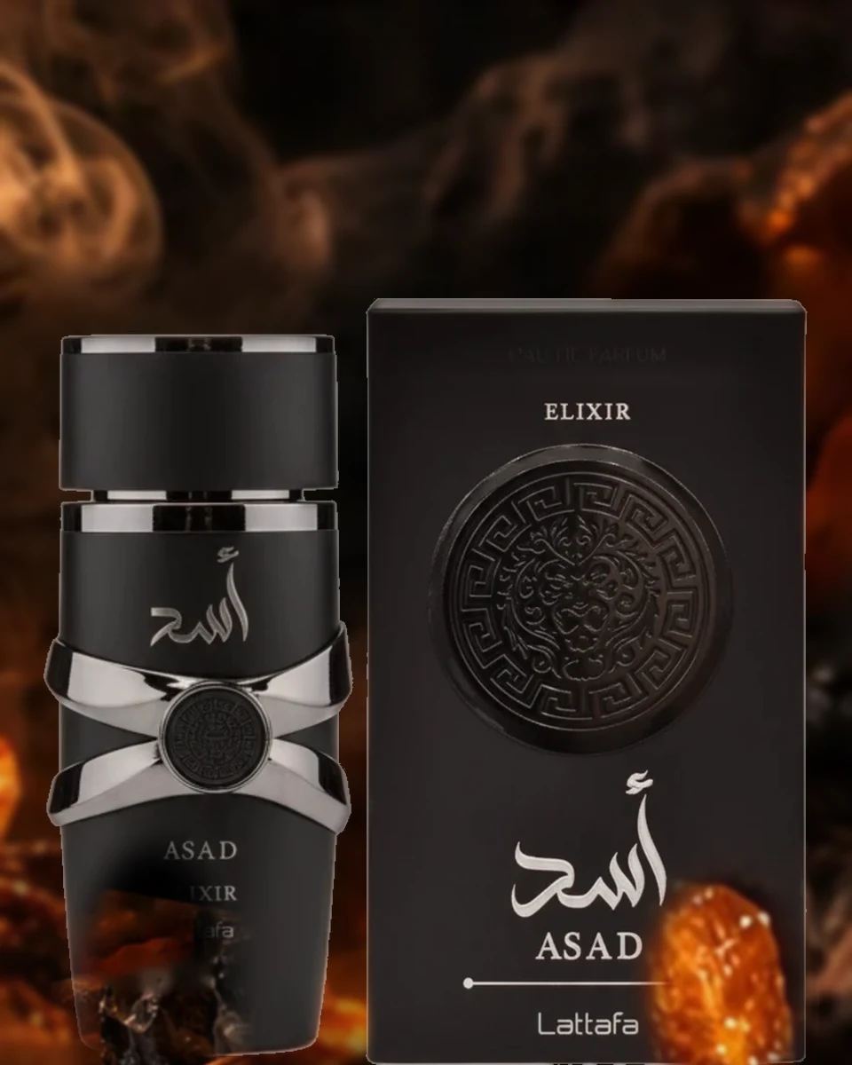 Asad Elixir com a caixa preta original